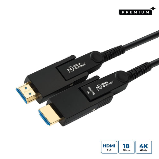 EAN 5715063803646 - Microconnect MC-HDMIDD-10V2.0DOP cable HDMI 10 m HDMI tipo A (Estándar) Negro imagen 1