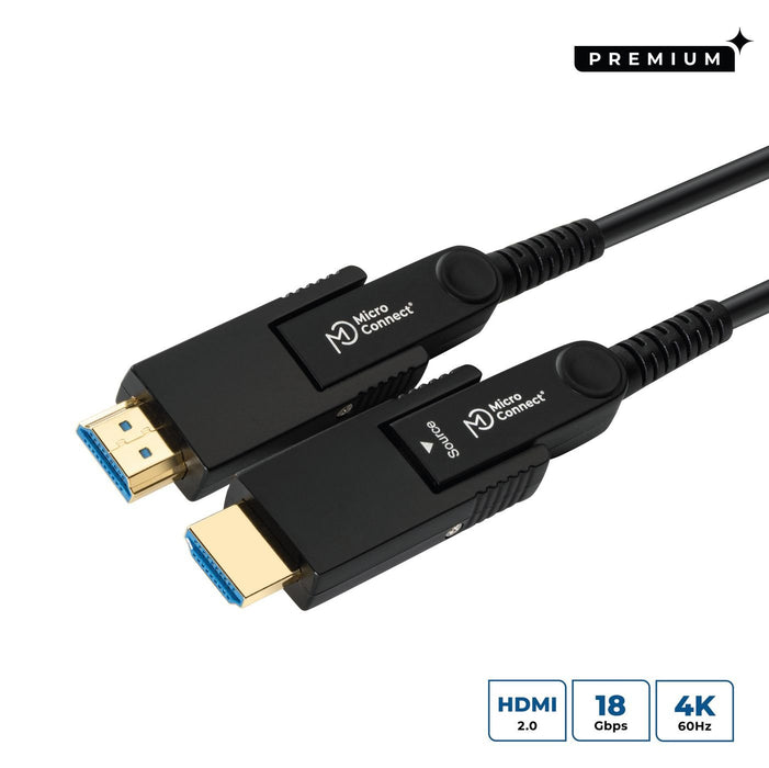 EAN 5715063803646 - Microconnect MC-HDMIDD-10V2.0DOP cable HDMI 10 m HDMI tipo A (Estándar) Negro imagen 1
