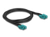EAN 4043619903375 - DeLOCK 90337 cable coaxial Negro imagen 1
