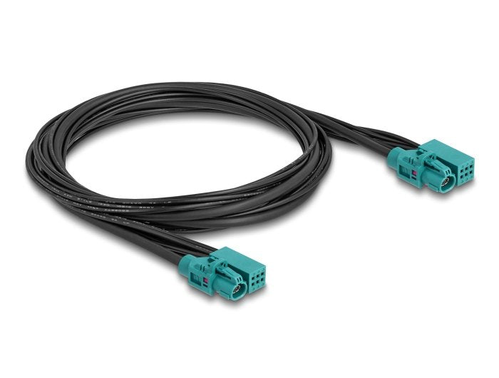 EAN 4043619903375 - DeLOCK 90337 cable coaxial Negro imagen 1