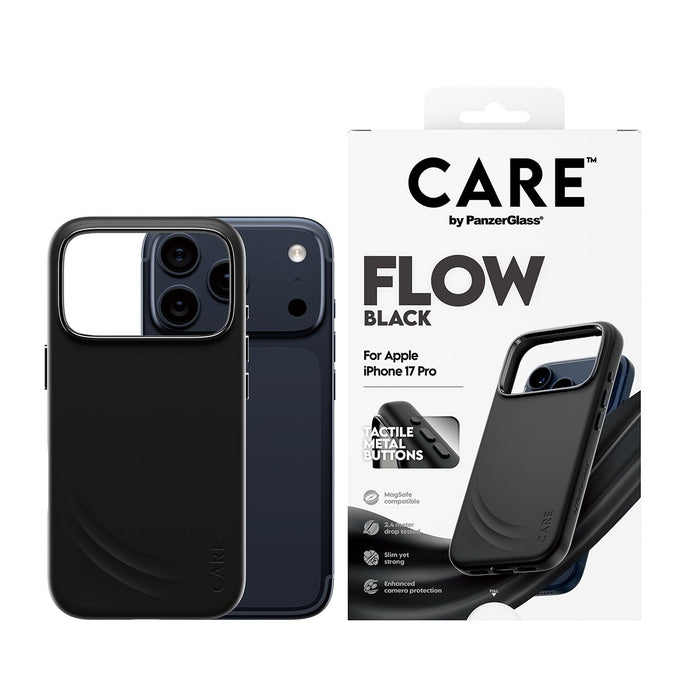 EAN 5715685027253 - PanzerGlass CARE™ by ® Flow Case Black w. MagSafe iPhone 17 Pro funda para teléfono móvil Negro imagen 2