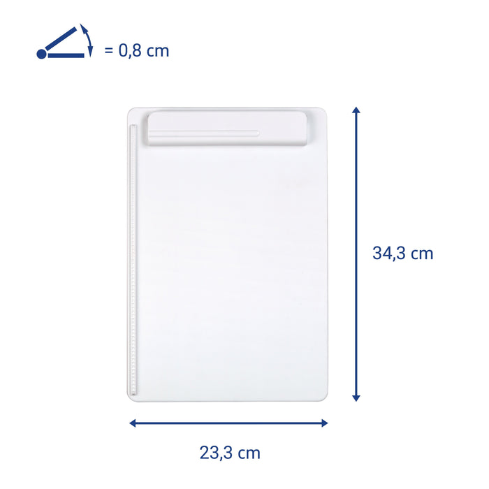 EAN 4002390041119 - MAUL 2325102 portapapel A4 Plástico Blanco imagen 12