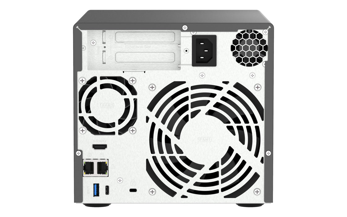 EAN 4711103082355 - QNAP TVS-H474 NAS Torre Intel® Core™ i3 i3-12100 8 GB DDR4 0 TB QuTS hero Negro imagen 7