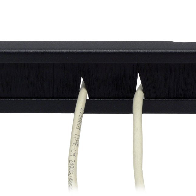 EAN 3700224700669 - MCL 9A/BS-01 accesorio de bastidor Panel pasacables con cepillo imagen 3