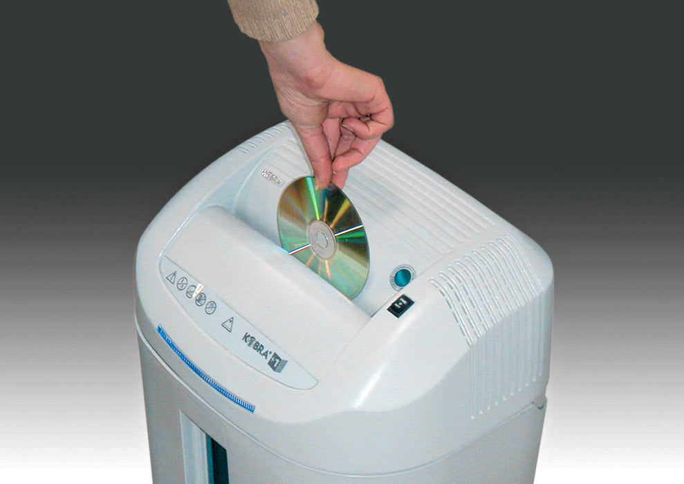 EAN 8026064991032 - KOBRA +1 SS4 triturador de papel Corte en tiras 55 dB 23 cm Transparente, Blanco imagen 4