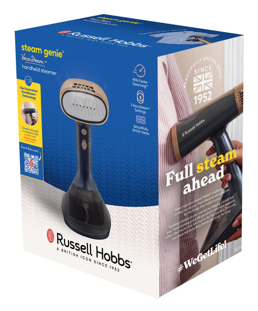 EAN 5038061176247 - Russell Hobbs 28550-56 vaporizador para ropa Vaporizador manual de prendas 0,2 L 1400 W Azul, Oro imagen 2
