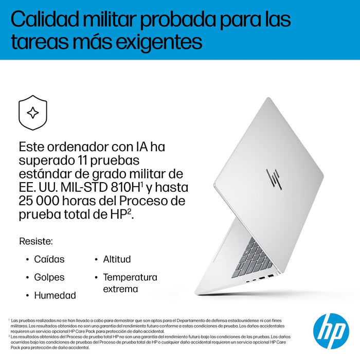 EAN 199251190100 - HP OmniBook 7 AI 14-fr0017ns Intel Core Ultra 7 255H Portátil 35,6 cm (14") 2K 32 GB LPDDR5-SDRAM 1 TB SSD imagen 10
