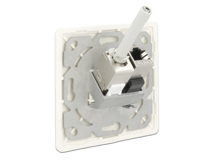 EAN 4043619862191 - DeLOCK 86219 toma de corriente RJ-45 Blanco imagen 4