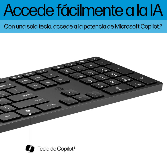 EAN 194721888266 - HP 320K Wired Keyboard teclado Oficina USB Negro imagen 5