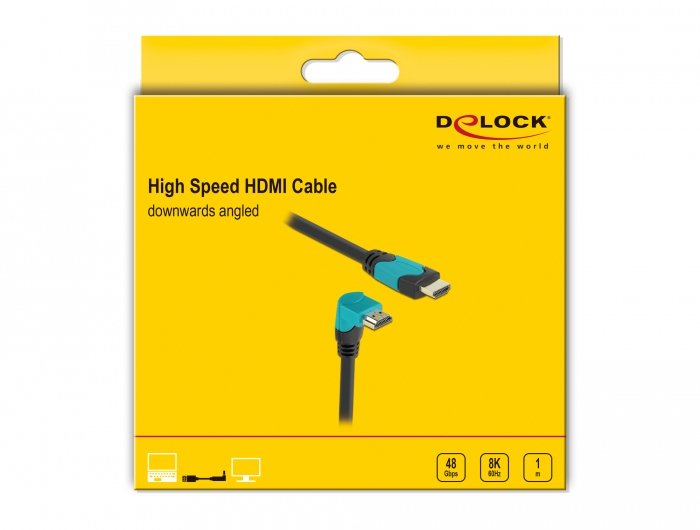EAN 4043619869916 - DeLOCK 86991 cable HDMI HDMI tipo A (Estándar) Negro, Azul imagen 3