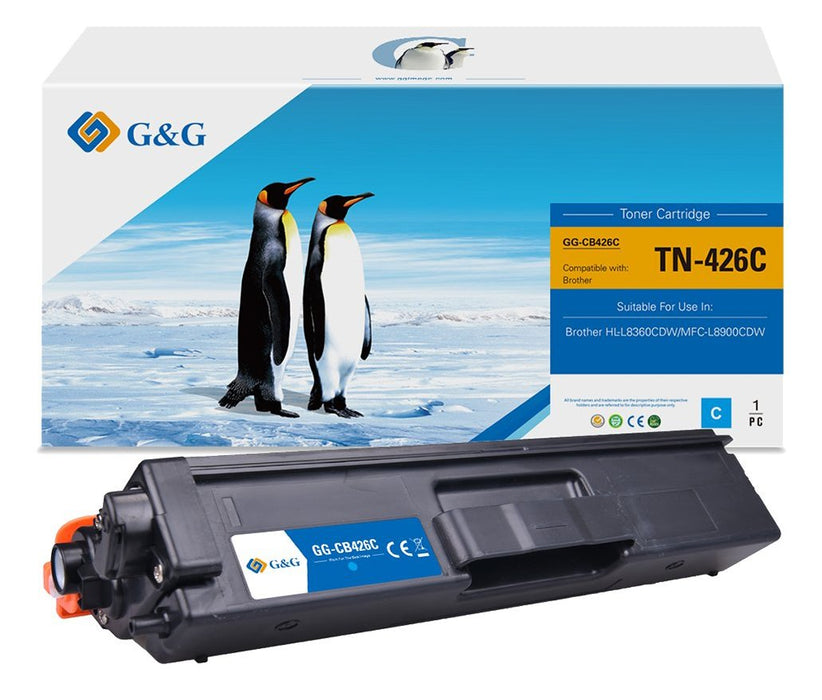 EAN 6941881272459 - G&G 14749 cartucho de tóner 1 pieza(s) Compatible Cian imagen 1
