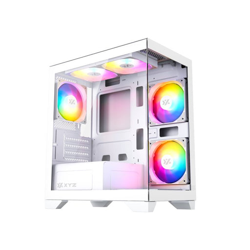 EAN 6978262011284 - XYZ X-CS-TITANIUMVIEWLT-W carcasa de ordenador Micro Torre Blanco imagen 1