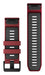 EAN 0753759339067 - Garmin QuickFit Grupo de rock Grafito, Rojo Silicona imagen 2