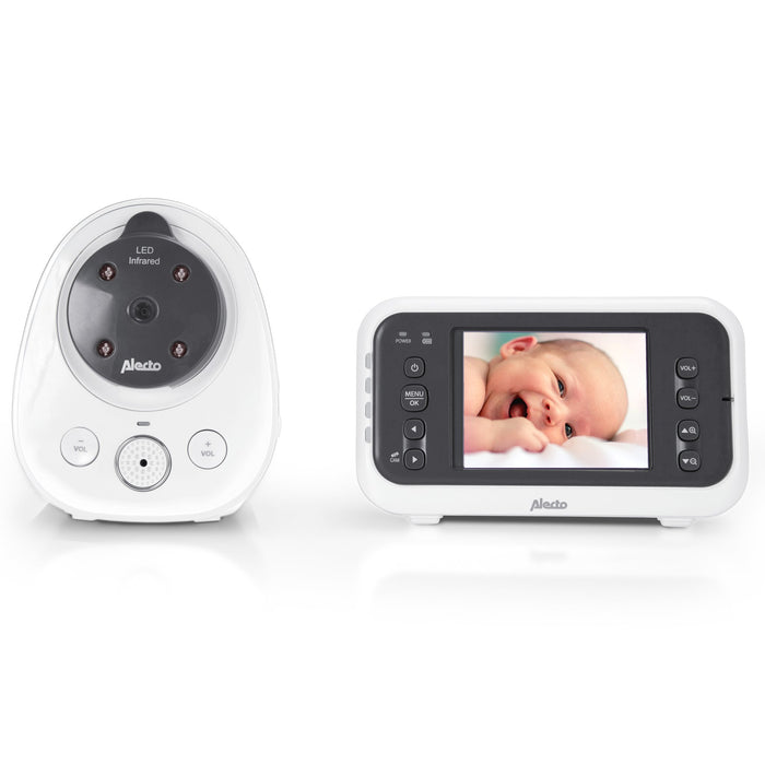 EAN 8712412580286 - Alecto DVM-77 video-monitor para bebés Antracita, Blanco imagen 2