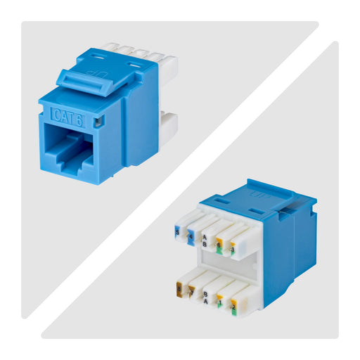 EAN 65030916547 - StarTech.com C6KEY110180BL24PK módulo de conector de red imagen 2