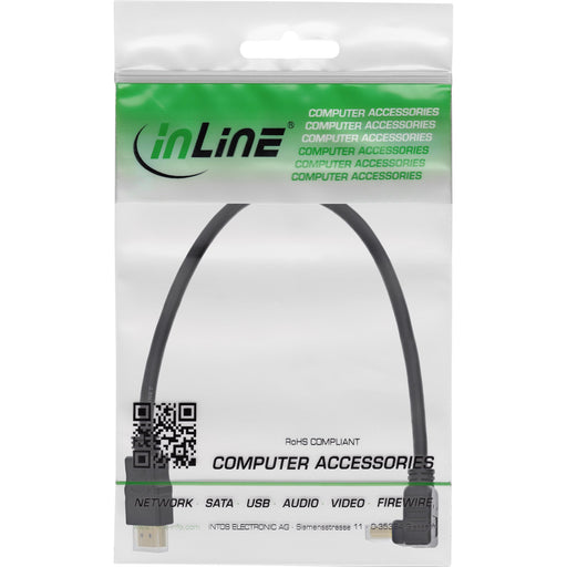 EAN 4043718275144 - InLine 17033V cable HDMI 0,3 m HDMI tipo A (Estándar) Negro imagen 2