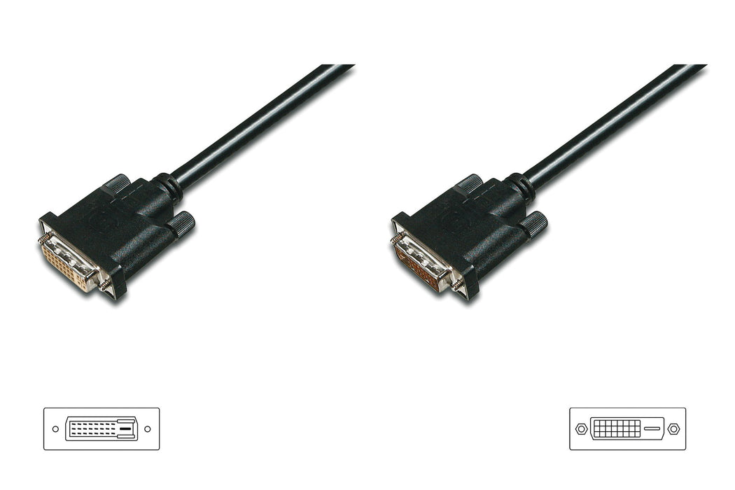EAN 4016032298403 - Digitus AK-320202-050-S cable DVI 5 m DVI-D Negro imagen 1