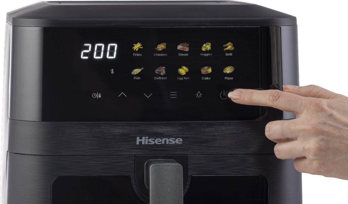 EAN 3838783026316 - Hisense HAF2100DCD Sencillo 7,7 L 2100 W Freidora de aire caliente Negro imagen 7