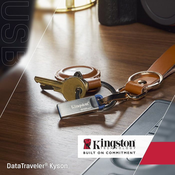 EAN 740617354294 - Kingston Technology DataTraveler Kyson unidad flash USB USB tipo A 3.2 Gen 1 (3.1 Gen 1) Acero inoxidable imagen 7
