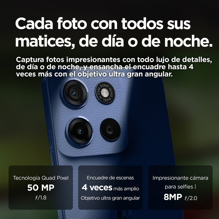 EAN 0840023291197 - Motorola moto g15 17,1 cm (6.72") SIM doble Android 15 4G USB Tipo C 8 GB 256 GB 5200 mAh Marina imagen 14
