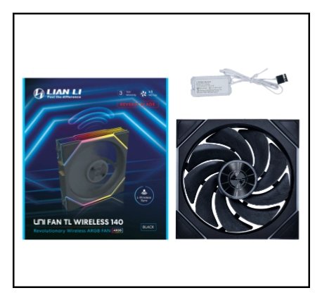 EAN 4718466017482 - Lian Li Uni Fan TL Carcasa del ordenador, Procesador Ventilador 14 cm Negro 1 pieza(s) imagen 4