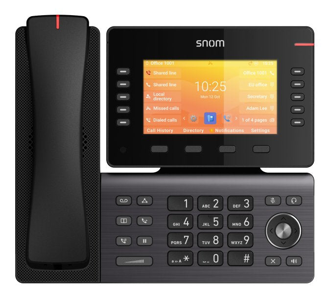 EAN 4260059583299 - Snom D892M teléfono IP Negro TFT Wifi imagen 1