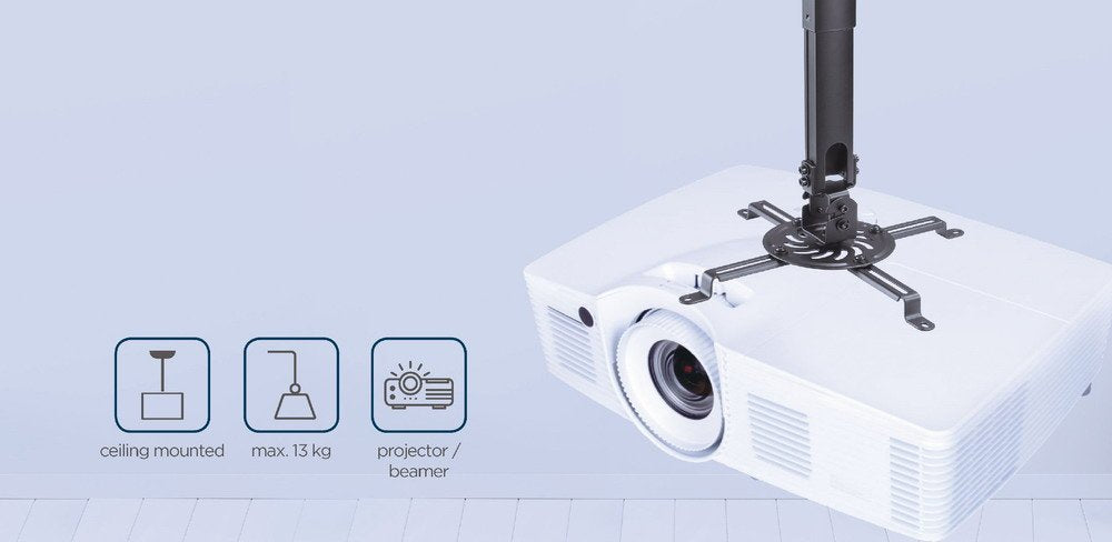 EAN 8716309128070 - Gembird CM-B-01 montaje para projector Techo Negro imagen 11