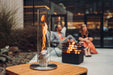 EAN 4064251006910 - höfats SPIN classic 900 Interior Chimenea portatil Bioetanol Transparente, Plata imagen 3