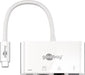 EAN 4040849621055 - Goobay 62105 base para portátil y replicador de puertos Alámbrico USB 3.2 Gen 1 (3.1 Gen 1) Type-C Blanco imagen 1