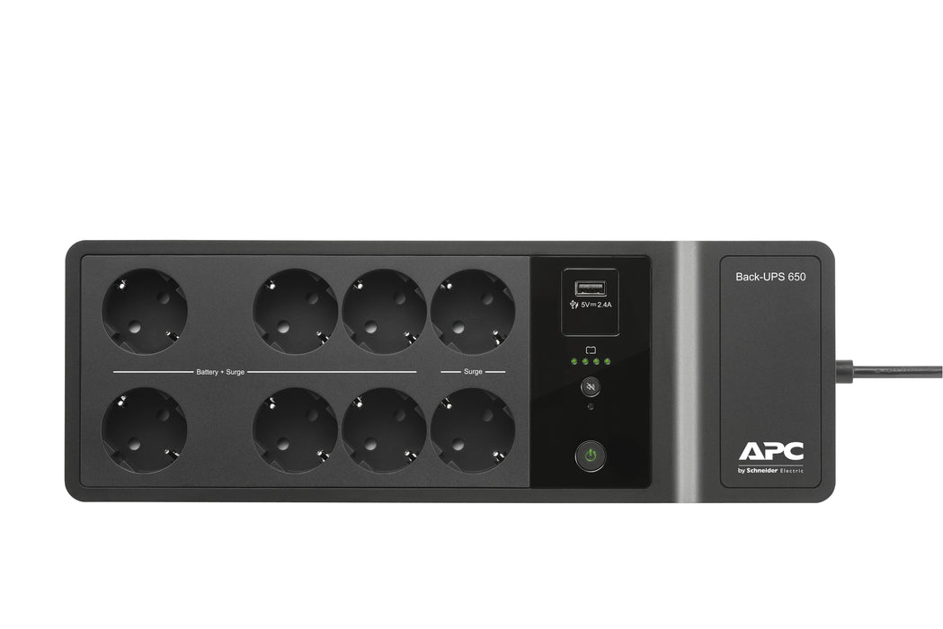 EAN 0731304347217 - APC Back-UPS 650VA 230V 1 USB charging port - (Offline-) USV sistema de alimentación ininterrumpida (UPS) imagen 12