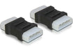 EAN 4043619650446 - DeLOCK 65044 cambiador de género para cable 4-pin Molex Negro imagen 1