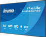 EAN 4948570128235 - iiyama LH6566UHSB-B1AG pantalla de señalización Pantalla plana para señalización digital 165,1 cm (65") L imagen 6