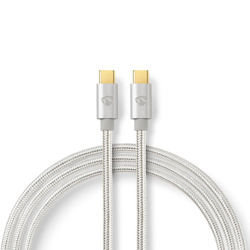 EAN 5412810331116 - Nedis CCTB60800AL20 cable USB USB 2.0 2 m USB C 0,48 Gbit/s Plata imagen 1