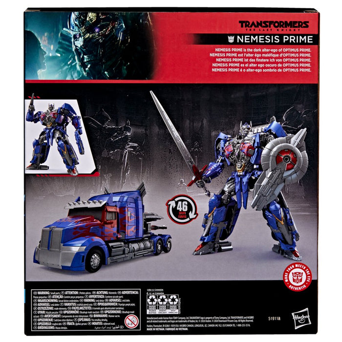 EAN 5010996348692 - Transformers Studio Series: The Last Knight Leader Class Nemesis Prime imagen 6