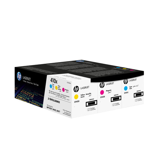 EAN 0190780321348 - HP 410X 3-pack High Yield Cyan/Magenta/Yellow Original LaserJet Toner Cartridges cartucho de tóner 3 piez imagen 2