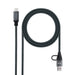 EAN 8433281017153 - Nanocable 10.01.4112-COMB cable USB USB 3.2 Gen 2x2 USB A/USB C USB C imagen 1