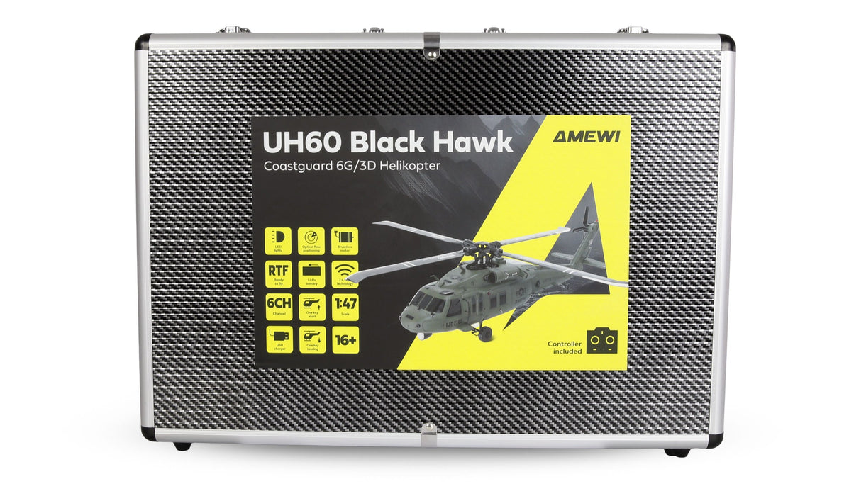 EAN 4262500344862 - Amewi UH60 Black Hawk modelo controlado por radio Helicóptero Motor eléctrico 1:47 imagen 10