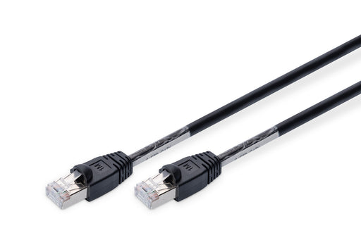 EAN 4016032371311 - Digitus DK-1644-010/BL-OD cable de red Negro 1 m Cat6 S/FTP (S-STP) imagen 1