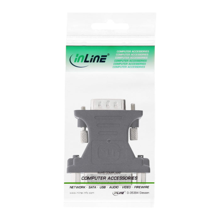 EAN 4043718000531 - InLine 17790 cambiador de género para cable VGA (D-sub) HD male HD15 M Negro imagen 3