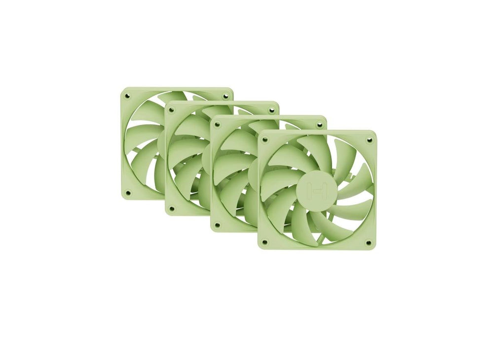 EAN 1220000352698 - HYTE FAN- -FA12-MM-4 sistema de refrigeración para ordenador Procesador Ventilador 12 cm Verde 4 pieza(s) imagen 1
