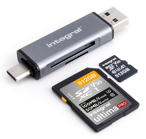 EAN 5055288450967 - Integral INCRUSB3.2ACSDMSDR lector de tarjeta imagen 1