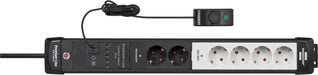 EAN 4007123679119 - Brennenstuhl 1951560103 base múltiple 3 m 6 salidas AC Interior Negro, Gris claro imagen 4