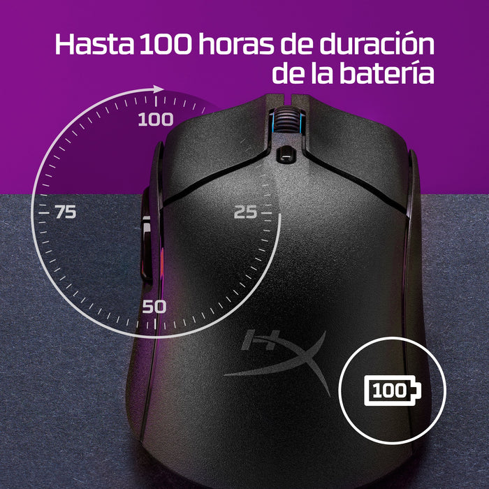 EAN 0196786272547 - HyperX Pulsefire Haste 2 Wireless White Gaming Mouse ratón Juego Ambidextro RF inalámbrico 26000 DPI imagen 8