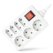 EAN 5999097984483 - Entac ESE1.5G3X4-1.5-SW base múltiple 1,5 m 7 salidas AC Interior Blanco imagen 1
