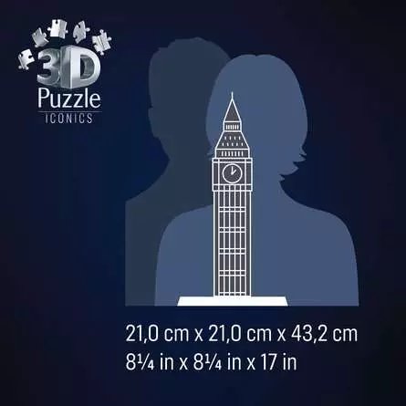 EAN 4005555080251 - Ravensburger 12008025 puzzle Puzle 3D 216 pieza(s) Edificios imagen 5