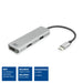 EAN 8716065550283 - ACT AC7013 base para portátil y replicador de puertos Alámbrico USB 3.2 Gen 1 (3.1 Gen 1) Type-C Negro, G imagen 2