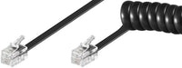 EAN 4040849680038 - Goobay 68003 cable telefónico 7 m Negro imagen 1