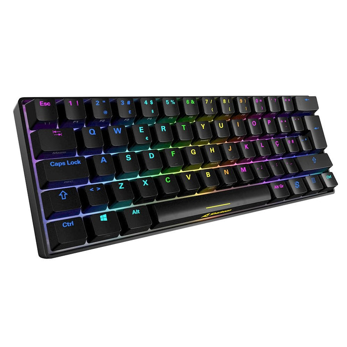 EAN 4044951033874 - Sharkoon SGK50 S4 teclado Juego USB QWERTY Italiano Negro imagen 3