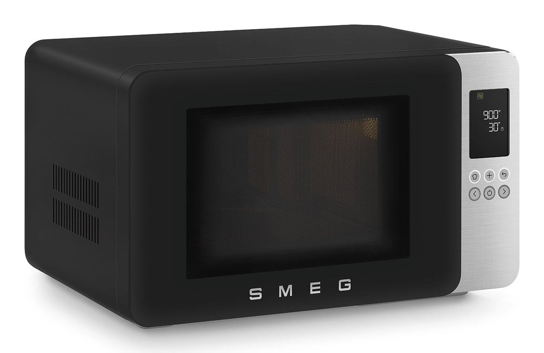 EAN 8017709356484 - Smeg MOC01BLMEU microondas Negro Microondas con grill Encimera 29 L 1450 W imagen 3
