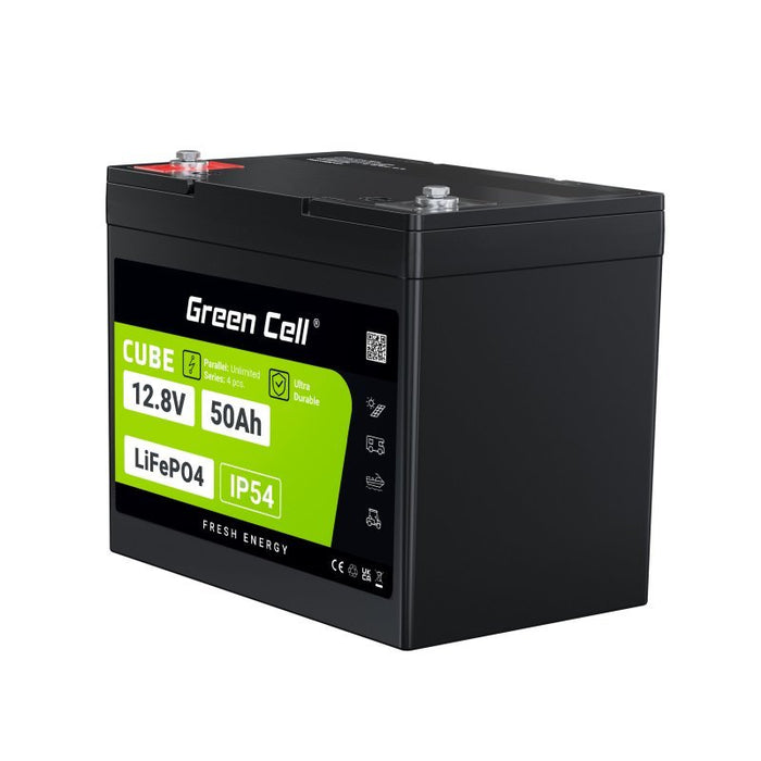EAN 5904326374867 - Green Cell LFPGC12V50AH batería para sistema ups Fosfato de hierro-litio (LiFePo4) 12 V 50 Ah imagen 10